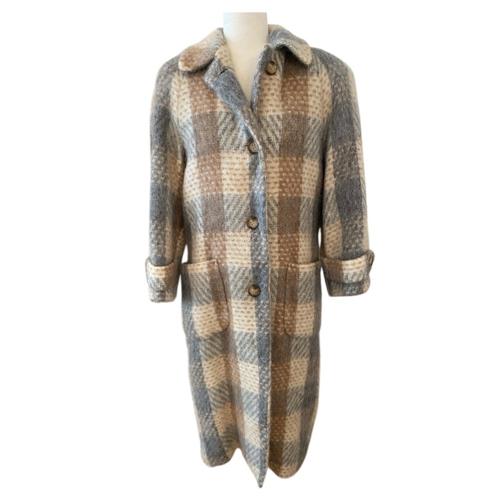 Paul Levy Vintage 80s Mohair Wool Long Coat